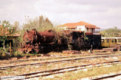 
2-8-2 '7115', Breda 2596/1951 at Pyrgos yard, Greece, in 2007